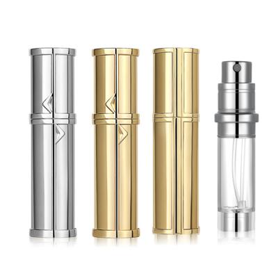 China 5ml Mini Travel Perfume Atomizer Eco-Friendly Luxury Twist Up Perfume Atomizer Perfume Spray Bottle 5ml for sale