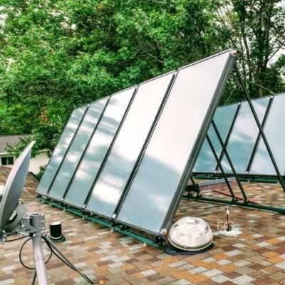 China The flat outdoor Flat solar collector Collector of solar panel plano for solar water heater for sale