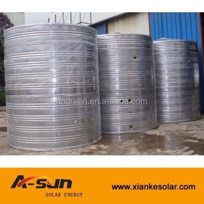 China Color Steel With 0.4 Thickness Solar Power Stainless Steel Solar Water Heater Tanks for sale