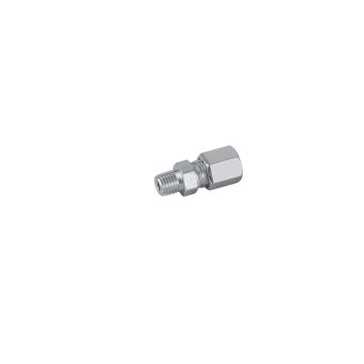 China Cable Connectors Direct Deal Ferrule Fitting Carbon Air Hoses Mid Tube Connector for sale