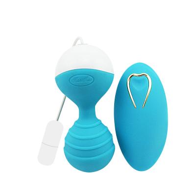 China Women Remote Vaginal Set Kegel Balls For Exercise Vagina Vibrator Yoni Egg And Ben Wa Remote Control Vibration Ball+ for sale