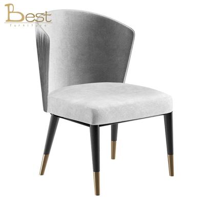 China Modern Nordic Dining Chair Light Luxury Hotel Restaurant Chair Design Now Velvet Dining Chair for sale