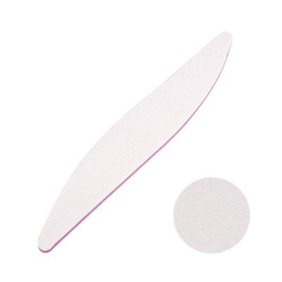 China Custom Nail File Emery Board Double-Sided 80 Nail Care Nail File 100 Grit Zebra Curve Nail File for sale