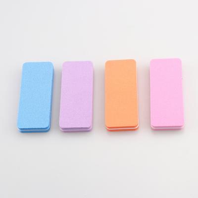 China Disposable Pink Mini Nail Care Private Label Sponge Nail Buffer 8.8*3.7*1.2cm Nail Buffer Block 100/180 for sale