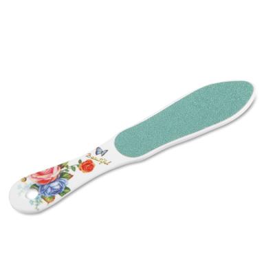 China Dead Remover High Quality Washable Sandpaper Callus Foot Care Pedicure Pedicure Foot File Skin Handle Strong Plastic Foot File for sale