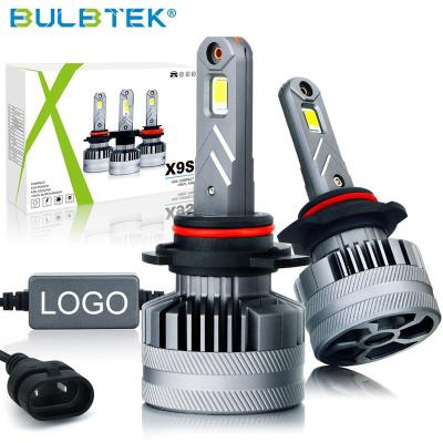 China BULBTEK X9S H4 led headlight bulb 6000K super power H7 car light 9012 H11 auto headlight H4 led headlight CL for sale