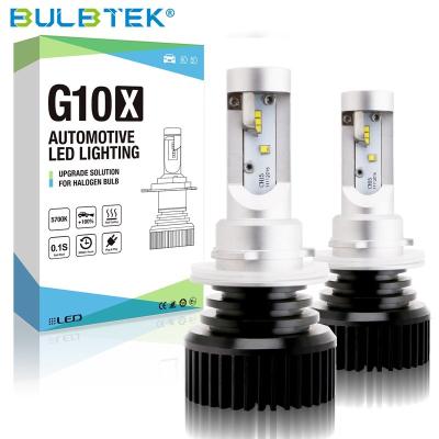 China BULBTEK G10X 100 NX Focos Para Automobile DRL H15 High Beam Automobile LED Headlight Bulbs White 5700K LED Light Bulb Car Faro Headlight Bulbs for sale