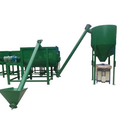 China 1-5T/h Building Industry Dry Mix Mortar Production Line for Mixing Sand and Cement Dry Mortar Station for sale