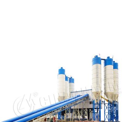 China Building works belt type hzs60 construction equipment concrete mix for sale