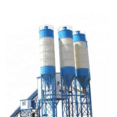 China HZS60 90 m3/h Water Mix Productivity Concrete Mixing Construction Material Stores Central Belt Type Fixed HZS90 Concrete Cement Conveyor Belt Plant for sale