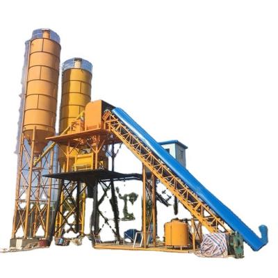 China High Quality Construction Industry Lightweight Electric Premixed Belt Conveyor Concrete Mixing Plant for sale