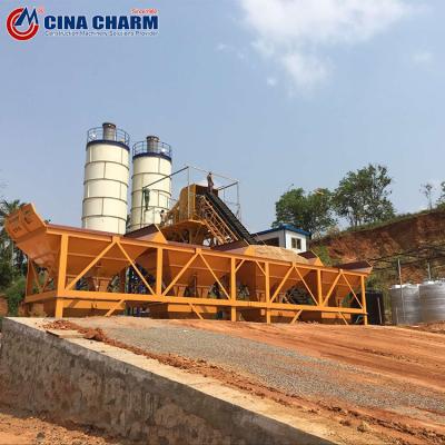 China Construction Works hzs 60 M3/H Prepared Concrete Batching Plant In China for sale