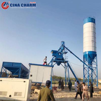 China Construction Projects HZS25 Concrete Batching Plant For Sale , Small Portable Concrete Batching Plant Sale for sale