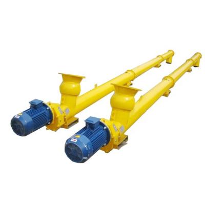 China LSY325 High Quality Cement Screw Conveyor Transport is used to transport cement, coal ash and other materials into the concrete mixing station for sale