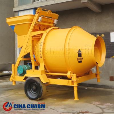 China Construction Use 350L Manual Portable Cement Concrete Mixer Machine for sale