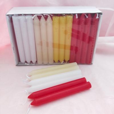 China Custom Candle Factory C Color Flameless Stick Candle for sale