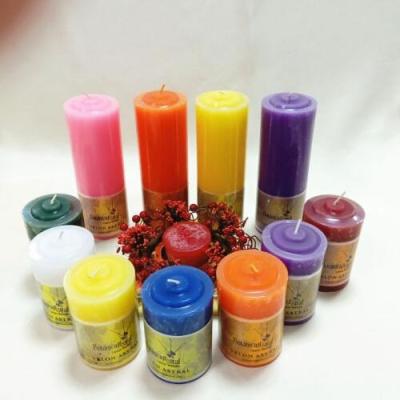 China Wholesale Popular Bulk Jar Luxury Glass Natural Gemstone Natural Gemstone Floating Scented Candle for sale