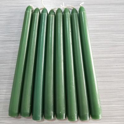 China Flameless Pure Wick Christmas Decorations Taper Candle for sale