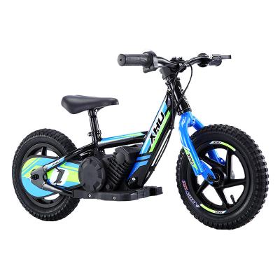 China MINGTO 2022 aluminum alloy kids electric bicycle lithium battery cells 24V hot sale removable cheap bicycle for child for sale