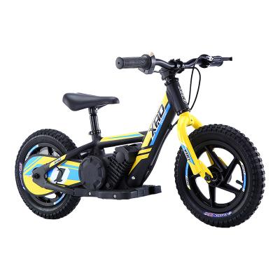 China MINGTO aluminum alloy kids electric balance bike lithium battery cell removable balance bicycle for child for sale