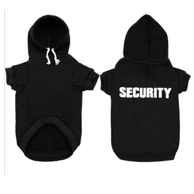 China Sustainable Safety Patterns Printed Puppy Pet Hoodie Dog Clothes for sale