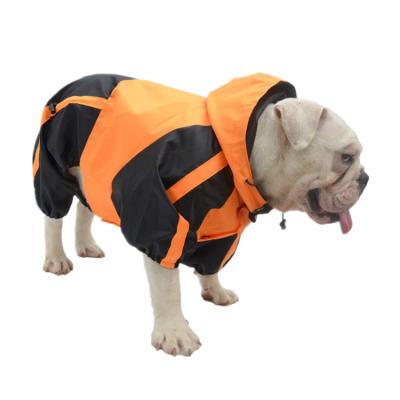 China Sustainable Customized Pet Clothing Dog Apparel Rain Snow Coats Waterproof Raincoats for sale