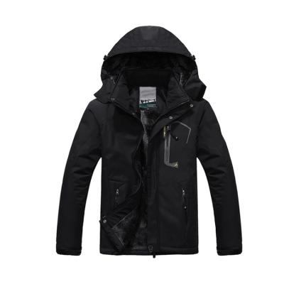 China Customized Outdoor Winter Viable Sports Hooded Casual Winter Fleece Ski Jacket For Men And Women for sale