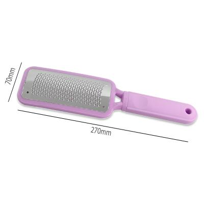 China High Quality Stainless Steel Pedicure Kit Foot Scrubber Diamond DEB Foot Files Calluse Remover for sale