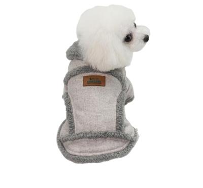 China Travel Winter Dog Pet Clothes Warm Dog Apparel Pet Clothes Shear Luxury Pet Apparel for sale