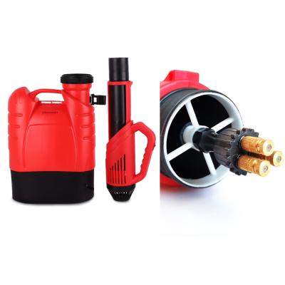 China 16L agriculture disinfection fogger machine cordless electrostatic sprayer for room disinfecting fogger machine for sale