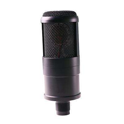 China Headphone Microphone HANXIANGZI Live Broadcast Computer For Streaming Music Noise Singing Studio Recording Home Condenser Microphone for sale