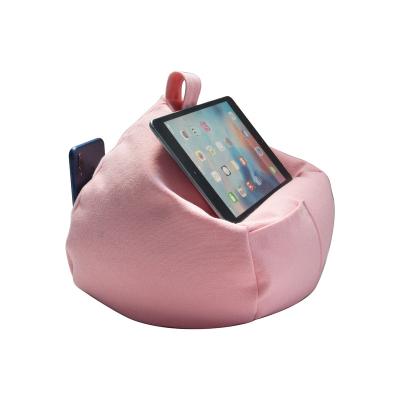 China Fireproof Bean Bag Ipad Tablet Stand Pillow Phone Holder for sale