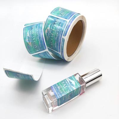 China Waterproof Custom Printing Roll Logo Stickers Self Adhesive Offset Printing Waterproof Vinyl Sticker Label for sale