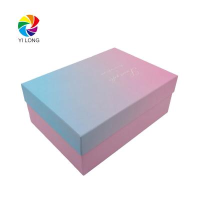 China Factory Wholesale Packing Shoe Box Gft Box Packaging Paper Box Recyclable for sale