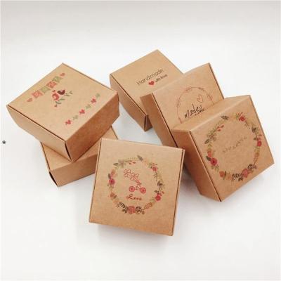 China Recycled Materials Custom Printed Mailing Foldable Mailing Wholesale Delivery Tuck End Corrugated Paper Box Corrugated Mailing Cardboard Paper Box for sale