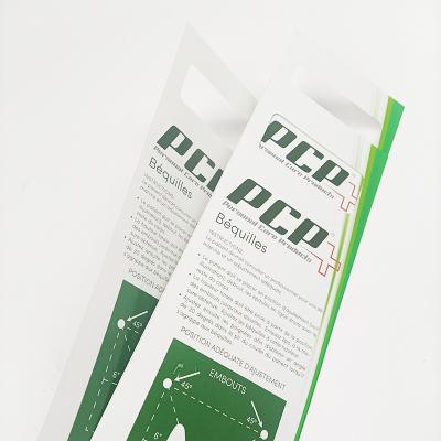 China Custom Fold Flyer Brochure Printed Hang Tag Advertising Leaflet Booklet Printing for sale