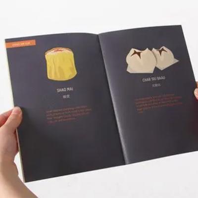 China 100% Good Designs Eco-friendly Custom Instruction Booklet Printing Restaurant Advertising Folded Promotional Brochure for sale