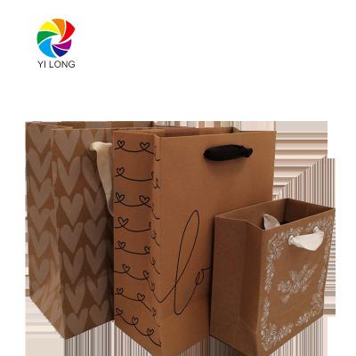 China New style gift set design package shopping bag recyclable paper bag handbag for sale