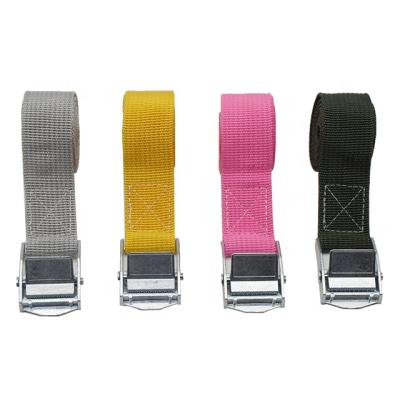 中国 Polyester Cargo Lashing Tie Down Straps With Cam Lock Buckle For Truck 販売のため