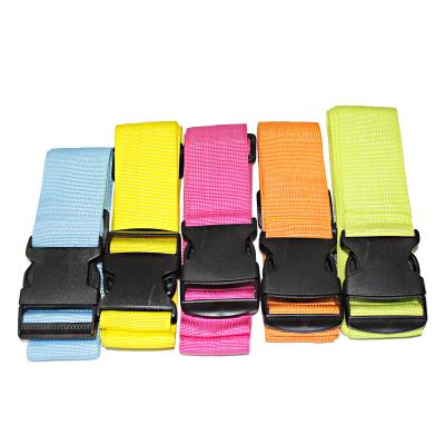 China Wholesale Eco-friendly Durable Adjustable Belt Luggage Strap With Buckle Handle Strips for sale