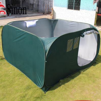 China OEM Sound Best Collapsible Steel Disaster Flood Relief Tent For Indoor And Outdoor Refugee Tent Tent zu verkaufen