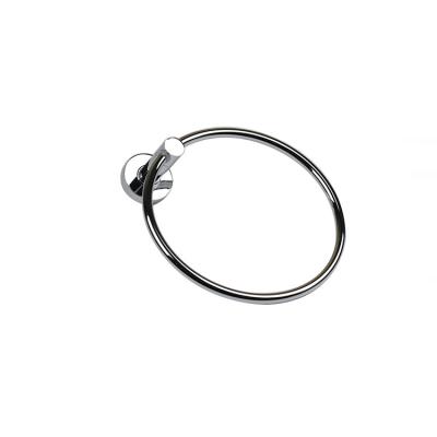 China Hot Selling Modern Good Quality Bathroom Wall Accessories Surround Wall Towel Ring Holder for sale