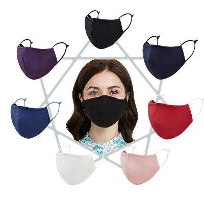 China Breathable pure sequin maskes can be inserted into thin breathable dustproof colorful filter cotton summer maskes for party gift for sale