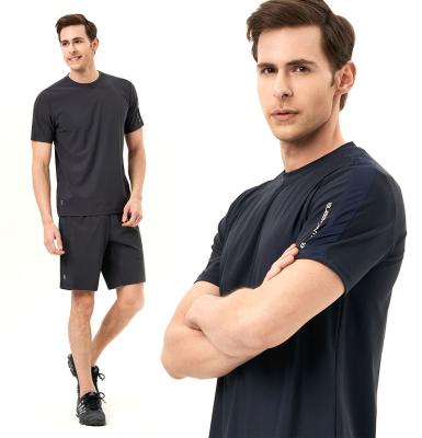 China 2022 New QUICK DRY Tracksuits Men Sport Short Sleeve Summer Suit Tracksuit Sports Training Quick Dry Shirt Men Abbreviation Men for sale