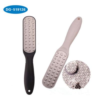 China New Durable Double Sided Stainless Steel Pedicure Foot Rasp Callus Removal Soft And Beauty Foot for sale