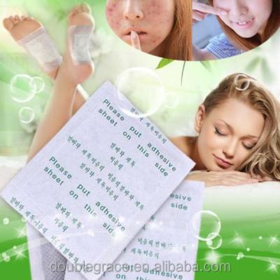 China Hot Selling Customize Foot Detox Patches Improve For Sleeping Slimming Foot Care Feet Stickers DG-517345 for sale