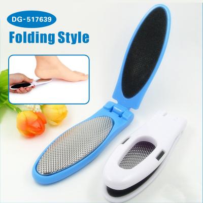 China Pedicure Folding Foot Rasp Blue Folder, Hard Dead Callus Skin Remover for sale