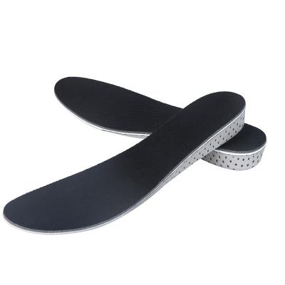 China Breathable Memory Foam Breathable Normal Size Increase Insole Breathable Invisible Increased Insole for sale