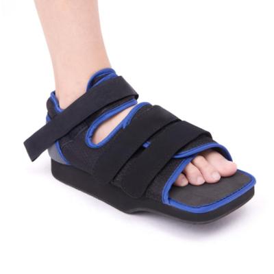 China Surgical Toe Walking Shoe Fractured Foot Adjustable Post Square Op for Broken Toe Foot Fracture for sale