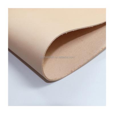 China 1.8-3.5mm Organic Wholesale Vegetable Tanned Leather Vegetable-tanned Skin Vegetable-tanned Skin For Bags Shoes And Coffee Coaster for sale